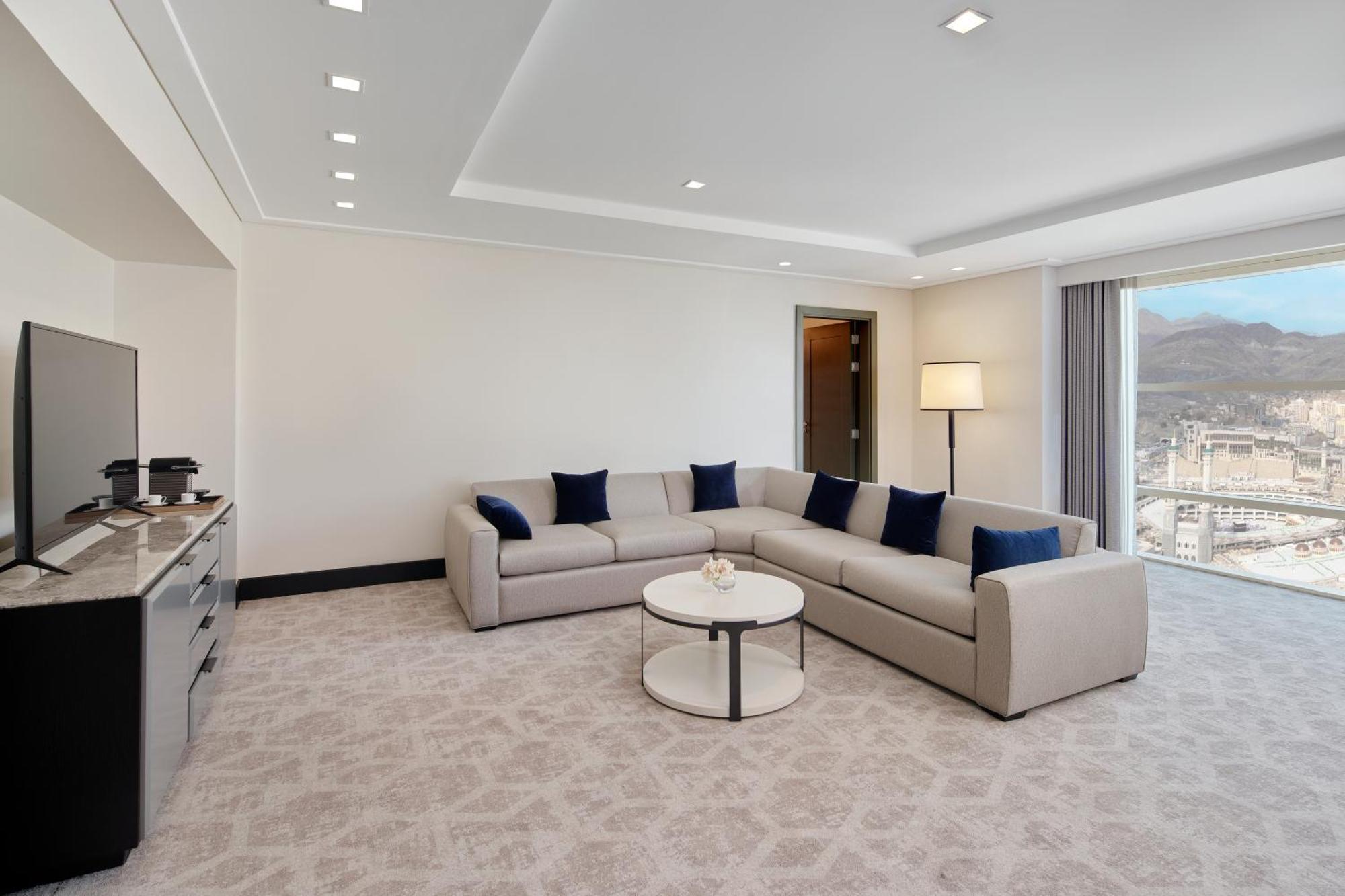 Address Jabal Omar Makkah Aparthotel Mekka Eksteriør bilde Living room